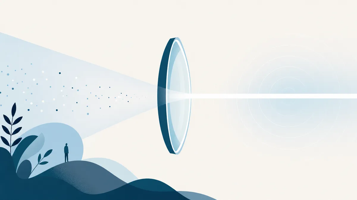 Illustration for YAG laser capsulotomy recovery